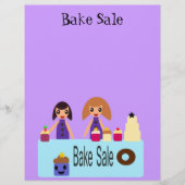 Cute cartoon Bake Sale Flyer (Voorkant)