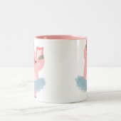 Cute Cartoon Ballerina Pig Mok (Center)