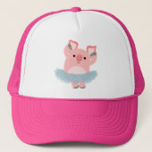 Cute Cartoon Ballerina Pig Pet (Voorkant)