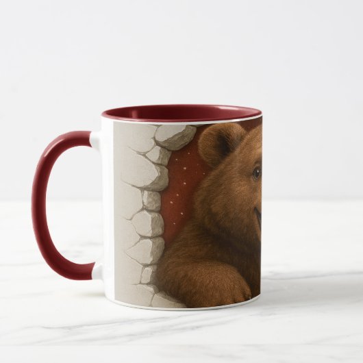 Cute Cartoon Bear Mug Printable | Adorable Animal  Mok (Links)