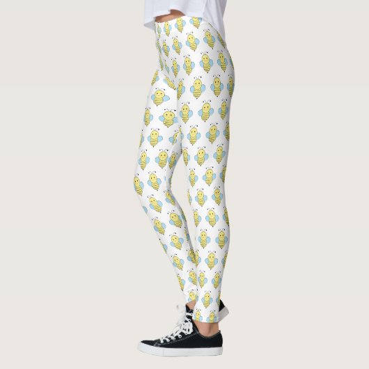 Cute Cartoon Bee Leggings (Links)