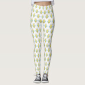 Cute Cartoon Bee Leggings (Voorkant)