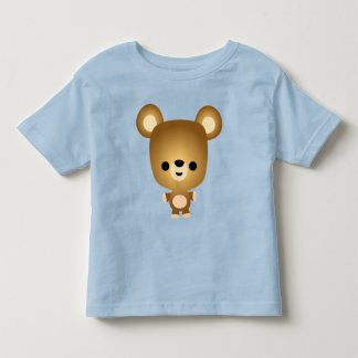 Cute Cartoon Beer Cub Baby Kinder Shirts