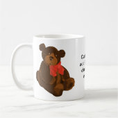 Cute cartoon beer koffiemok (Links)