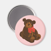 Cute cartoon beer magneet (Voorkant / Achterkant)