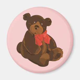 Cute cartoon beer magneet
