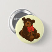 Cute cartoon beer ronde button 5,7 cm (Voorkant /achterkant)