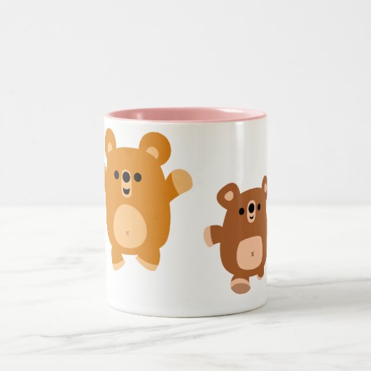 Cute cartoon Beren 3 mok (Center)