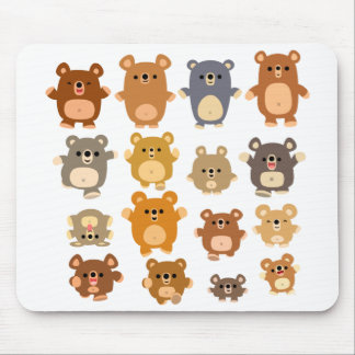 Cute Cartoon Beren mousepad Muismat