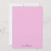 Cute Cartoon Birthday Kaart (Achterkant)