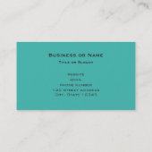 Cute Cartoon Black Sheep Drawing Visitekaartje (Achterkant)