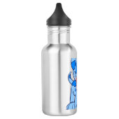 Cute Cartoon Blue Puppy Waterfles (Links)