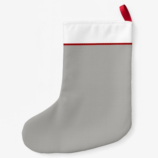 Cute Cartoon Boston Terrier Happy Dog Holiday Kleine Kerstsok (Achterkant)