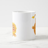 Cute Cartoon Bouncy Liger T-Shirt Jumbo Mok (Voorkant)