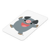 Cute Cartoon Bouncy Pig Flexible Magnet Magneet (Linkerzijde)