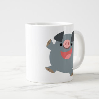 Cute Cartoon Bouncy Pig Jumbo Mok