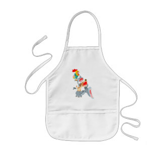 Cute Cartoon Bremen Town Musicians Kinder Schort
