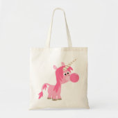 Cute Cartoon Bubble Gum Unicorn Bag Tote Bag (Voorkant)