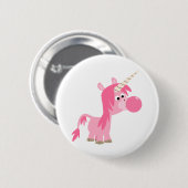 Cute Cartoon Bubble Gum Unicorn Button Badge (Voorkant /achterkant)