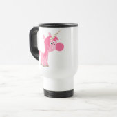 Cute Cartoon Bubble Gum Unicorn Commuter Mok (Voorkant links)