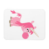 Cute Cartoon Bubble Gum Unicorn Flexible Magnet Magneet (Horizontaal)