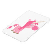 Cute Cartoon Bubble Gum Unicorn Flexible Magnet Magneet (Linkerzijde)