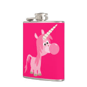 Cute Cartoon Bubble Gum Unicorn Hip Flask Heupfles (Links)