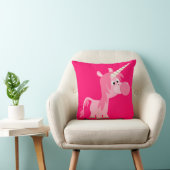 Cute Cartoon Bubble Gum Unicorn Pillow Kussen (Stoel)