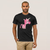 Cute Cartoon Bubble Gum Unicorn T-Shirt (Voorkant volledig)