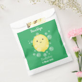 Cute cartoon bubbles afbeelding bedankzakje (Gezegeld)