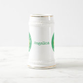 Cute cartoon bubbles afbeelding bierpul (Center)