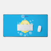 Cute cartoon bubbles afbeelding bureaumat (Keyboard & Muis)