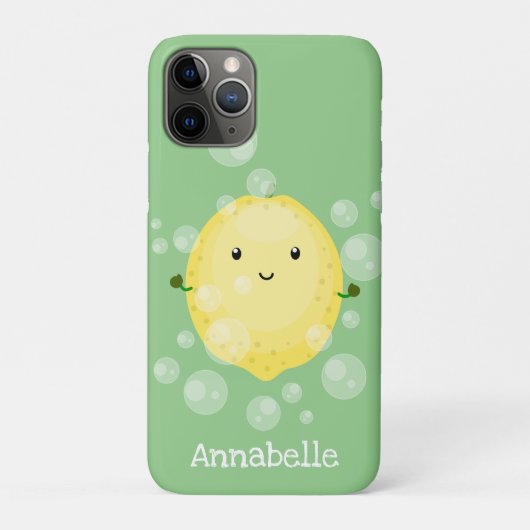 Cute cartoon bubbles afbeelding Case-Mate iPhone case (Achterkant)