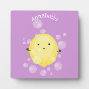 Cute cartoon bubbles afbeelding fotoplaat