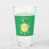 Cute cartoon bubbles afbeelding glas (Voorkant)