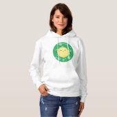 Cute cartoon bubbles afbeelding hoodie (Voorkant volledig)