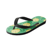 Cute cartoon bubbles afbeelding kinder teenslippers (Schuin)