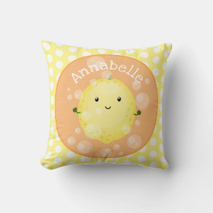 Cute cartoon bubbles afbeelding kussen
