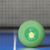 Cute cartoon bubbles afbeelding pingpongbal (Net)
