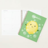 Cute cartoon bubbles afbeelding planner (Display)