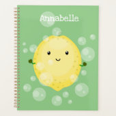 Cute cartoon bubbles afbeelding planner (Voorkant)