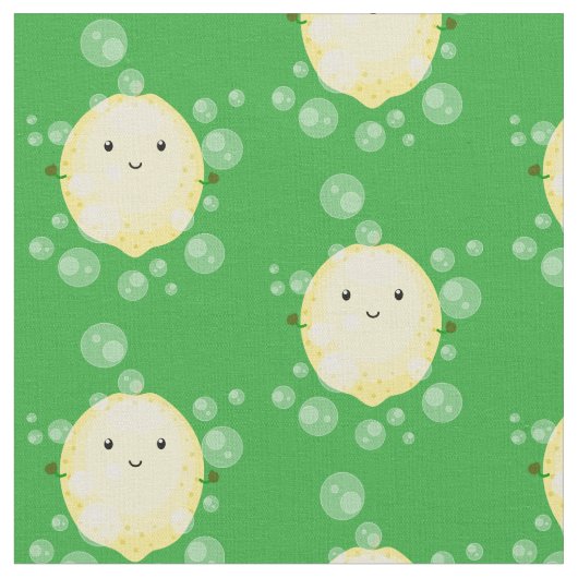 Cute cartoon bubbles afbeelding stof (Close Up)