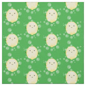 Cute cartoon bubbles afbeelding stof (Swatch)