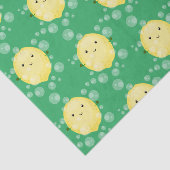 Cute cartoon bubbles afbeelding tissuepapier (Detail)