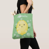 Cute cartoon bubbles afbeelding tote bag (Dichtbij)