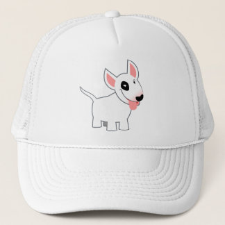 Cute Cartoon Bull Terrier T-Shirt Trucker Pet