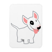 Cute Cartoon Bulter Terrier Flexible Magnet Magneet (Verticaal)