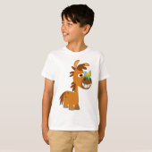 Cute Cartoon Butterfly Pony Children T-Shirt (Voorkant volledig)