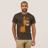 Cute Cartoon Butterfly Pony T-Shirt (Voorkant volledig)