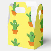 Cute Cartoon Cactus Pattern Bedankdoosjes (Geopend)